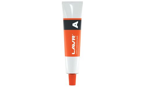 Клей эпоксидный Lavr Glue Epoxy 2-components Universal High Fix, двухкомпонентный, туба 10+10г, арт. Ln1754