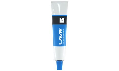 Клей эпоксидный Lavr Glue Epoxy 2-components Universal High Fix, двухкомпонентный, туба 10+10г, арт. Ln1754