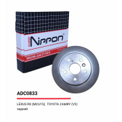 Диск тормозной Allies Nippon, задний, арт. ADC0833