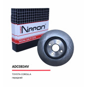 Диск тормозной Allies Nippon, передний, арт. ADC0834V