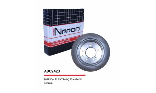 Диск тормозной Allies Nippon, задний, арт. ADC2423