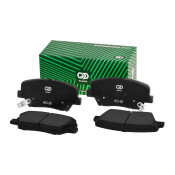 Колодки тормозные дисковые Pilenga, передние, комплект на ось (4 шт), арт. FD-P 3376