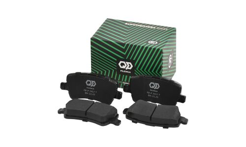 Колодки тормозные дисковые Pilenga, задние, комплект на ось (4 шт), арт. FD-P 3417 T