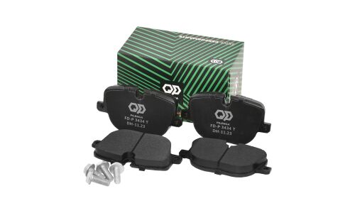 Колодки тормозные дисковые Pilenga, задние, комплект на ось (4 шт), арт. FD-P 3434 T