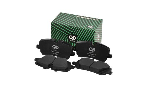 Колодки тормозные дисковые Pilenga, задние, комплект на ось (4 шт), арт. FD-P 3435 T