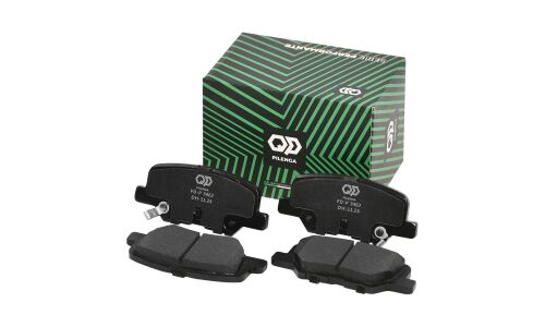 Колодки тормозные дисковые Pilenga, задние, комплект на ось (4 шт), арт. FD-P 3462