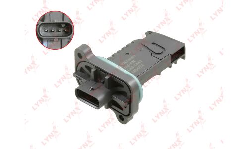 Датчик массового расхода воздуха LYNXauto, арт. DM-1441