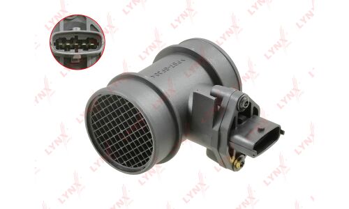 Датчик массового расхода воздуха LYNXauto, арт. DM-1455