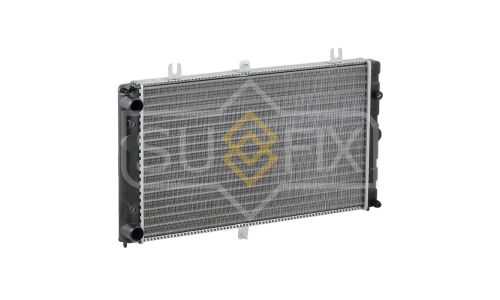 Радиатор охлаждения двигателя Sufix, сборный, для Lada Priora, арт. XG-1034
