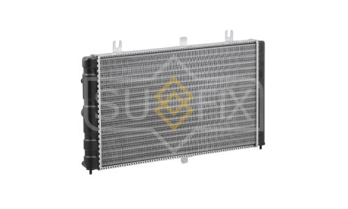 Радиатор охлаждения двигателя Sufix, сборный, для Lada Priora, арт. XG-1034