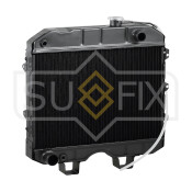 Радиатор охлаждения двигателя Sufix, паяный, для UAZ 469 / 31512, арт. XG-1016