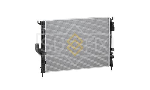 Радиатор охлаждения двигателя Sufix, паяный, для Lada Largus, арт. XG-1010
