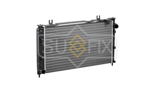 Радиатор охлаждения двигателя Sufix, сборный, для Lada Granta, арт. XG-1030