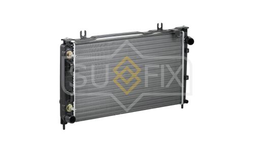 Радиатор охлаждения двигателя Sufix, сборный, для Lada Granta 2191 / Kalina 2192-94, арт. XG-1001