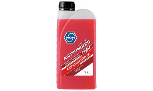 Антифриз NGN Long Life Antifreeze CHN, OAT, LEC-II, розовый, концентрат, 1л, арт. V172485945