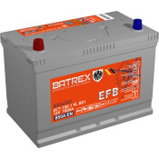 Аккумулятор Batrex Asia T-110R/135D31R, 100Ач, CCA 850A, технология EFB, арт. 4610082703070 Аккумулятор Batrex Asia T-110R/135D31R, 100Ач, CCA 850A, технология EFB, арт. 4610082703070