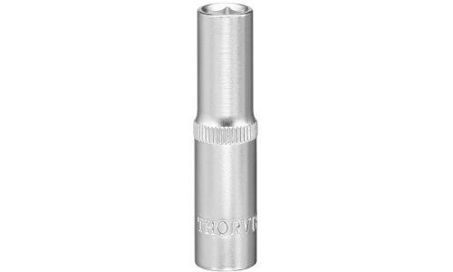 Головка торцевая Thorvik, длинная, 6-гранная, под квадрат 1/4", 6мм, арт. S11S21060