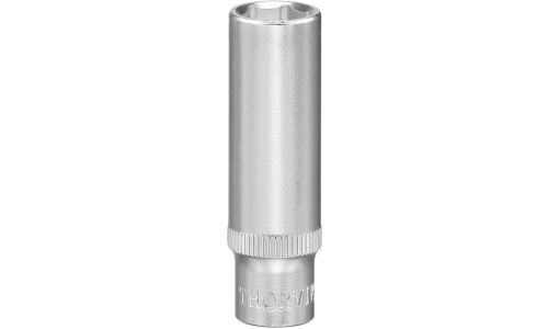 Головка торцевая Thorvik, длинная, 6-гранная, под квадрат 1/4", 11мм, арт. S11S21110