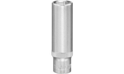 Головка торцевая Thorvik, длинная, 6-гранная, под квадрат 1/4", 14мм, арт. S11S21140