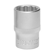 Головка торцевая Thorvik, короткая, 12-гранная, под квадрат 1/4
