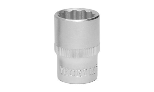 Головка торцевая Thorvik, короткая, 12-гранная, под квадрат 1/4", 13мм, арт. S11S12130