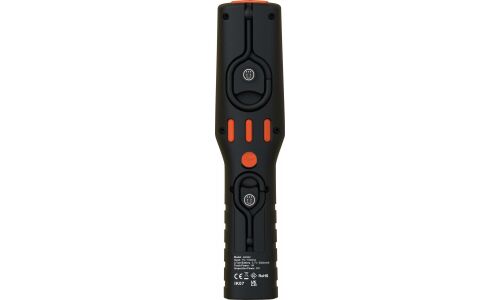 Фонарь аккумуляторный Ombra LED, 2500мАч, 500+100Лм, с крючком и магнитным креплением, арт. A90062