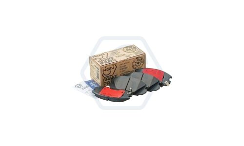 Колодки тормозные дисковые NGN, передние, комплект на ось (4 шт), арт. 3501530