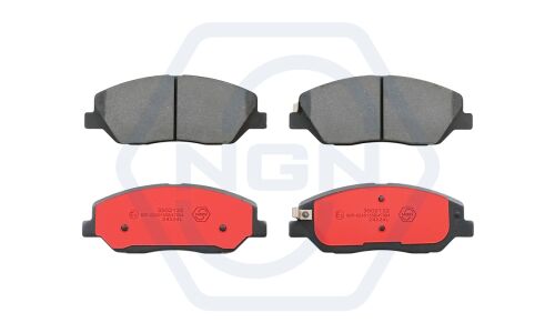 Колодки тормозные дисковые NGN, передние, комплект на ось (4 шт), арт. 3502132