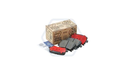 Колодки тормозные дисковые NGN, задние, комплект на ось (4 шт), арт. 3501549