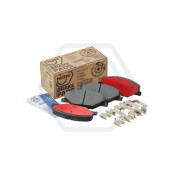 Колодки тормозные дисковые NGN, передние, комплект на ось (4 шт), арт. 3501263