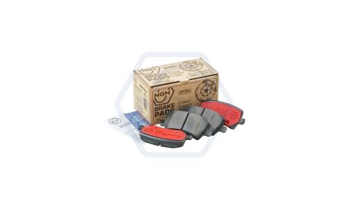 Колодки тормозные дисковые NGN, задние, комплект на ось (4 шт), арт. 3501512