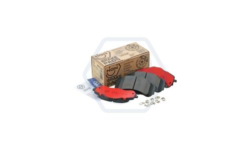 Колодки тормозные дисковые NGN, передние, комплект на ось (4 шт), арт. 3501239