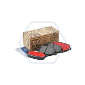 Колодки тормозные дисковые NGN, задние, комплект на ось (4 шт), арт. 3501289