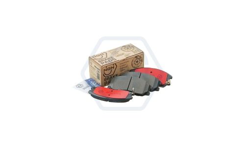 Колодки тормозные дисковые NGN, передние, комплект на ось (4 шт), арт. 3501452