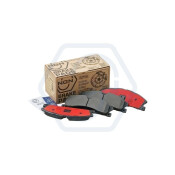 Колодки тормозные дисковые NGN, передние, комплект на ось (4 шт), арт. 3501290