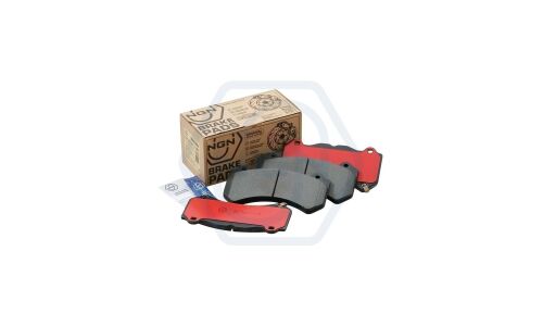 Колодки тормозные дисковые NGN, передние, комплект на ось (4 шт), арт. 3501343