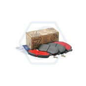 Колодки тормозные дисковые NGN, передние, комплект на ось (4 шт), арт. 3501314