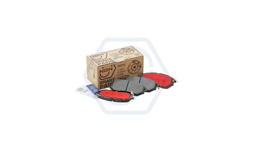 Колодки тормозные дисковые NGN, передние, комплект на ось (4 шт), арт. 3501539