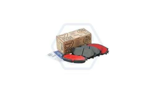 Колодки тормозные дисковые NGN, передние, комплект на ось (4 шт), арт. 3501528