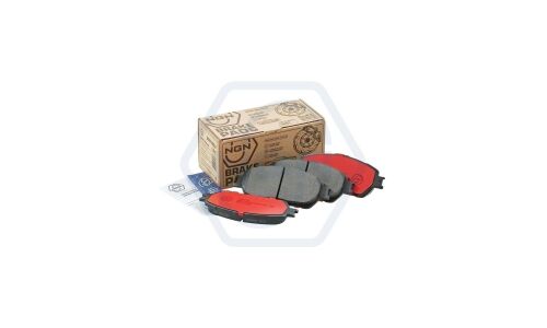 Колодки тормозные дисковые NGN, передние, комплект на ось (4 шт), арт. 3501432