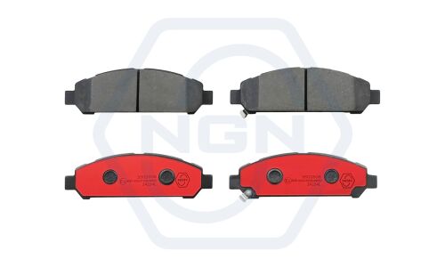 Колодки тормозные дисковые NGN, передние, комплект на ось (4 шт), арт. 3502606