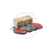 Колодки тормозные дисковые NGN, передние, комплект на ось (4 шт), арт. 3501396