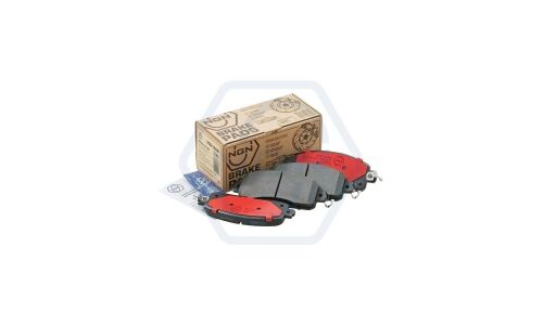 Колодки тормозные дисковые NGN, передние, комплект на ось (4 шт), арт. 3501498