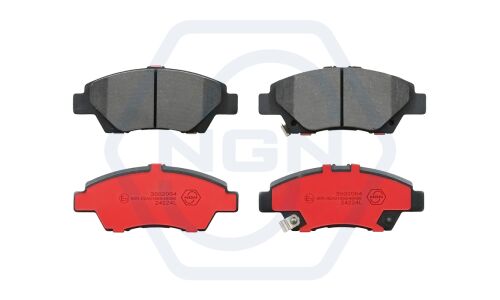 Колодки тормозные дисковые NGN, передние, комплект на ось (4 шт), арт. 3502064