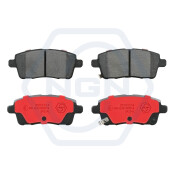 Колодки тормозные дисковые керамические | зад NGN, арт. 3502224
