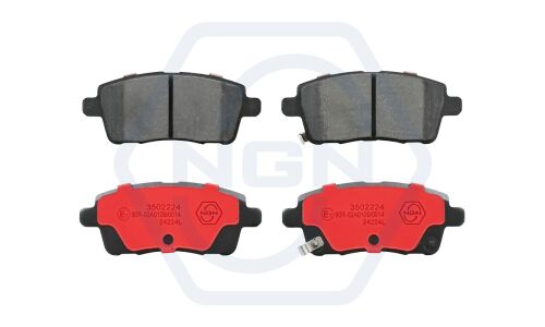 Колодки тормозные дисковые керамические | зад NGN, арт. 3502224