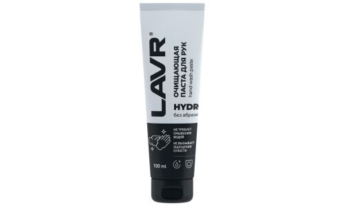 Очиститель для рук Lavr Hydro Hand Wash Paste, применение без воды, с приятным ароматом, туба 100мл, арт. Ln1755