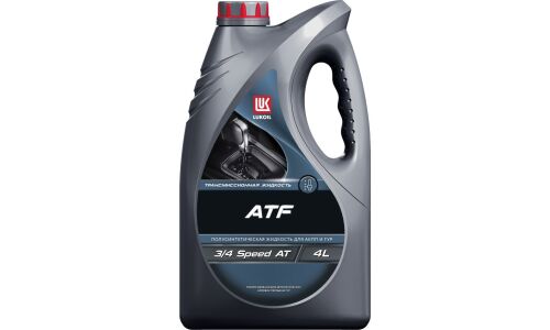 Масло трансмиссионное Лукойл ATF, полусинтетическое, для АКПП, 4л, арт. 3725023