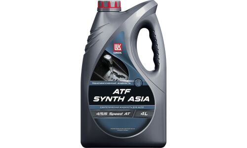 Масло трансмиссионное Лукойл ATF Synth Asia, синтетическое, для АКПП, 4л, арт. 6005186