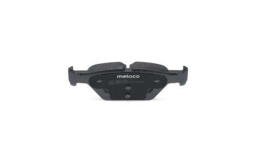 Колодки тормозные дисковые Metaco, комплект на ось (4 шт), арт. 3010-391
